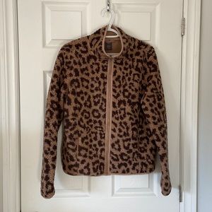 Women’s Joe Fresh Sherpa zip up jacket